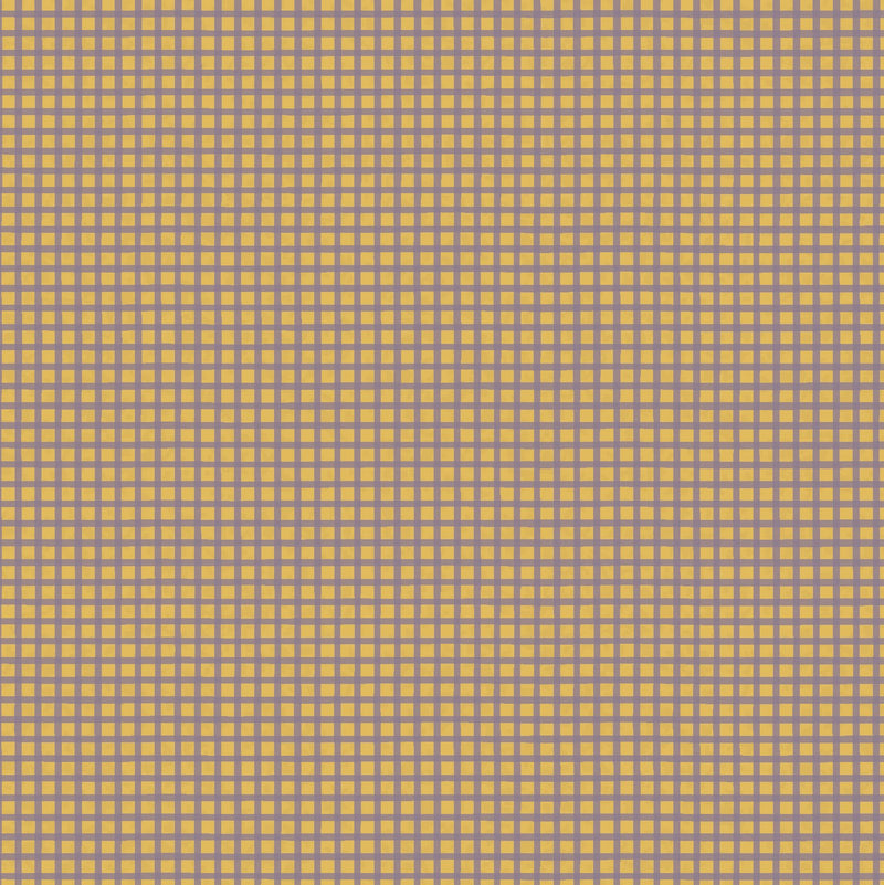 Good Boy and Kitty 81280-10 Gingham Mustard