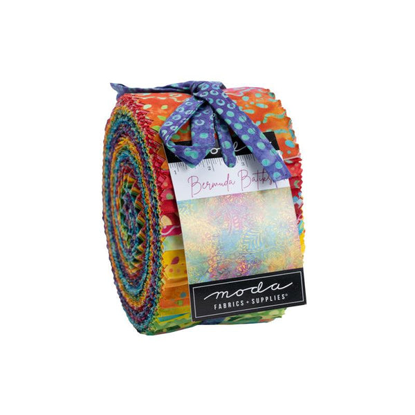 Moda Jelly Roll Bermuda Batiks - Puddleducks Quilts