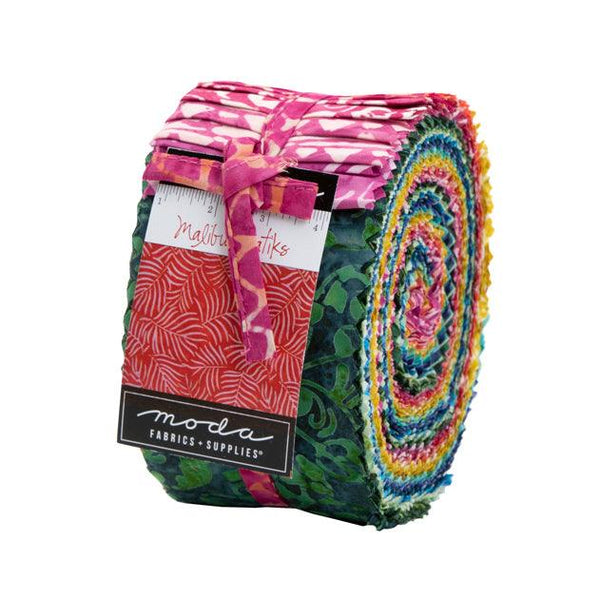 Moda Jelly Roll Malibu Batiks - Puddleducks Quilts